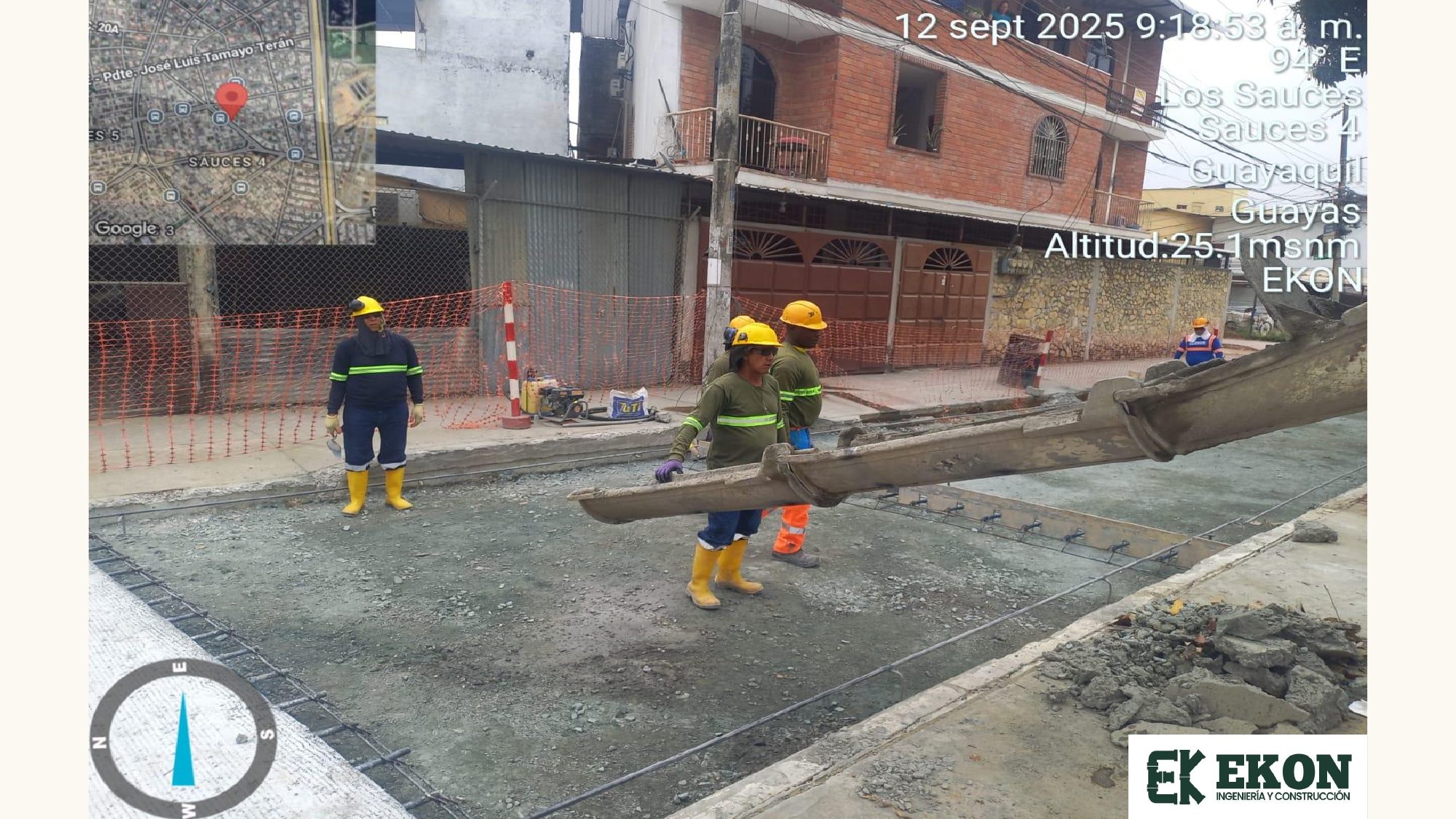 Pavimento Guayacanes